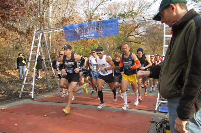 The start of the 1st Annual Brooklyn Marathon last year